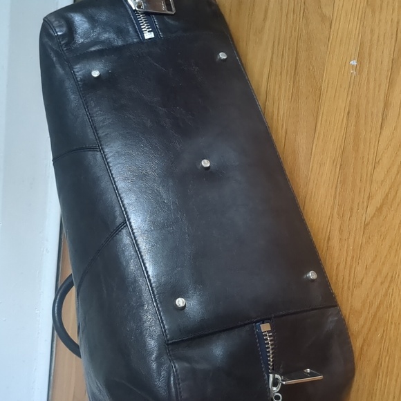 Santoni leather weekender - Picture 7 of 8